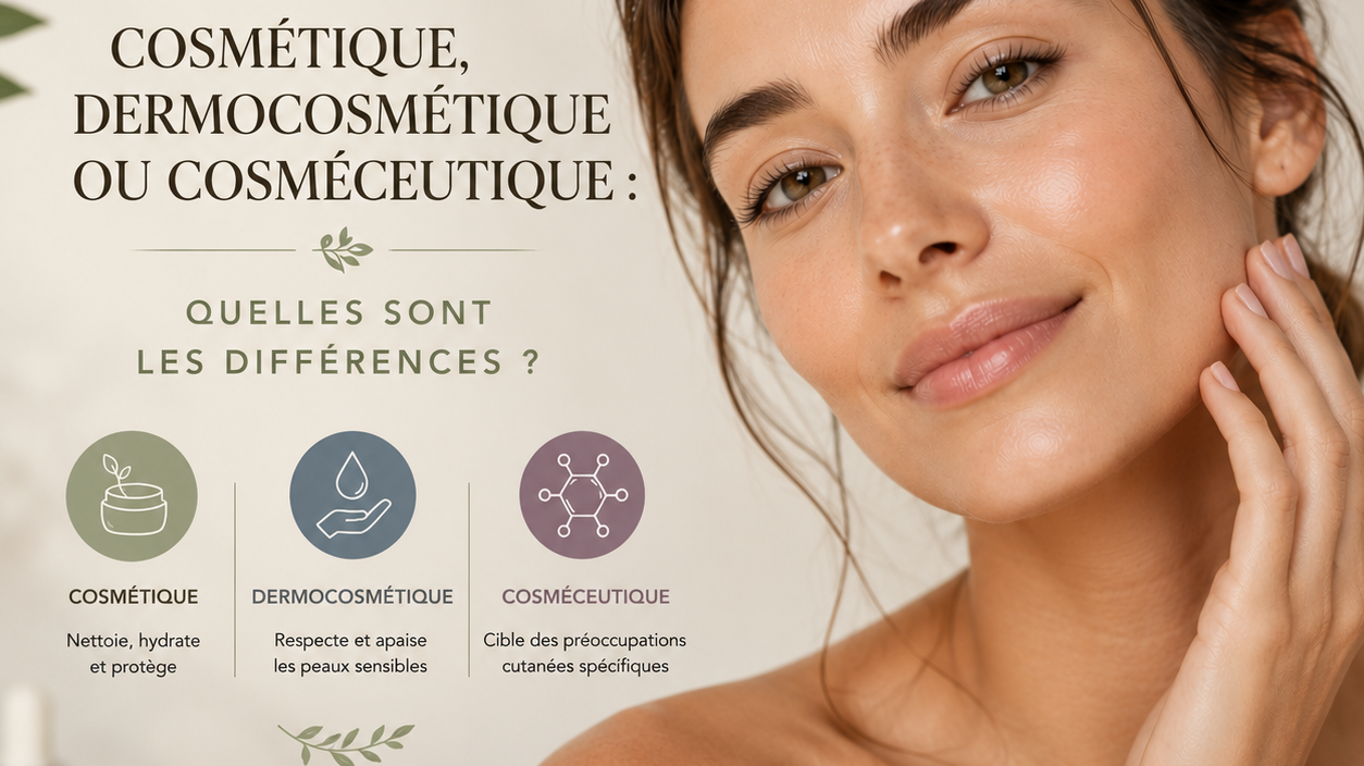 Cosmétique, dermocosmétique ou cosméceutique : quelles sont les différences ?