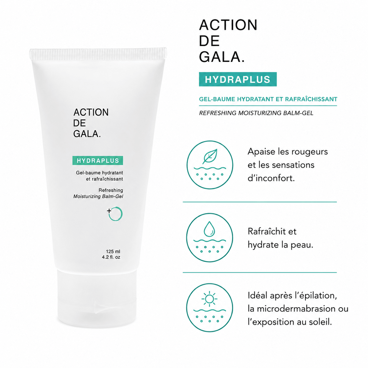 Hydraplus | Gel-baume rafraîchissant - Boutique Esthétique Martine Grenier