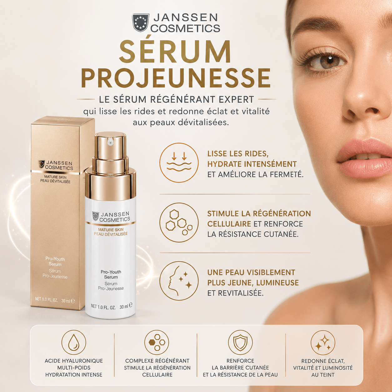 Sérum Pro-Jeunesse 30 ml | Peau Dévitalisée - Boutique Esthétique Martine Grenier