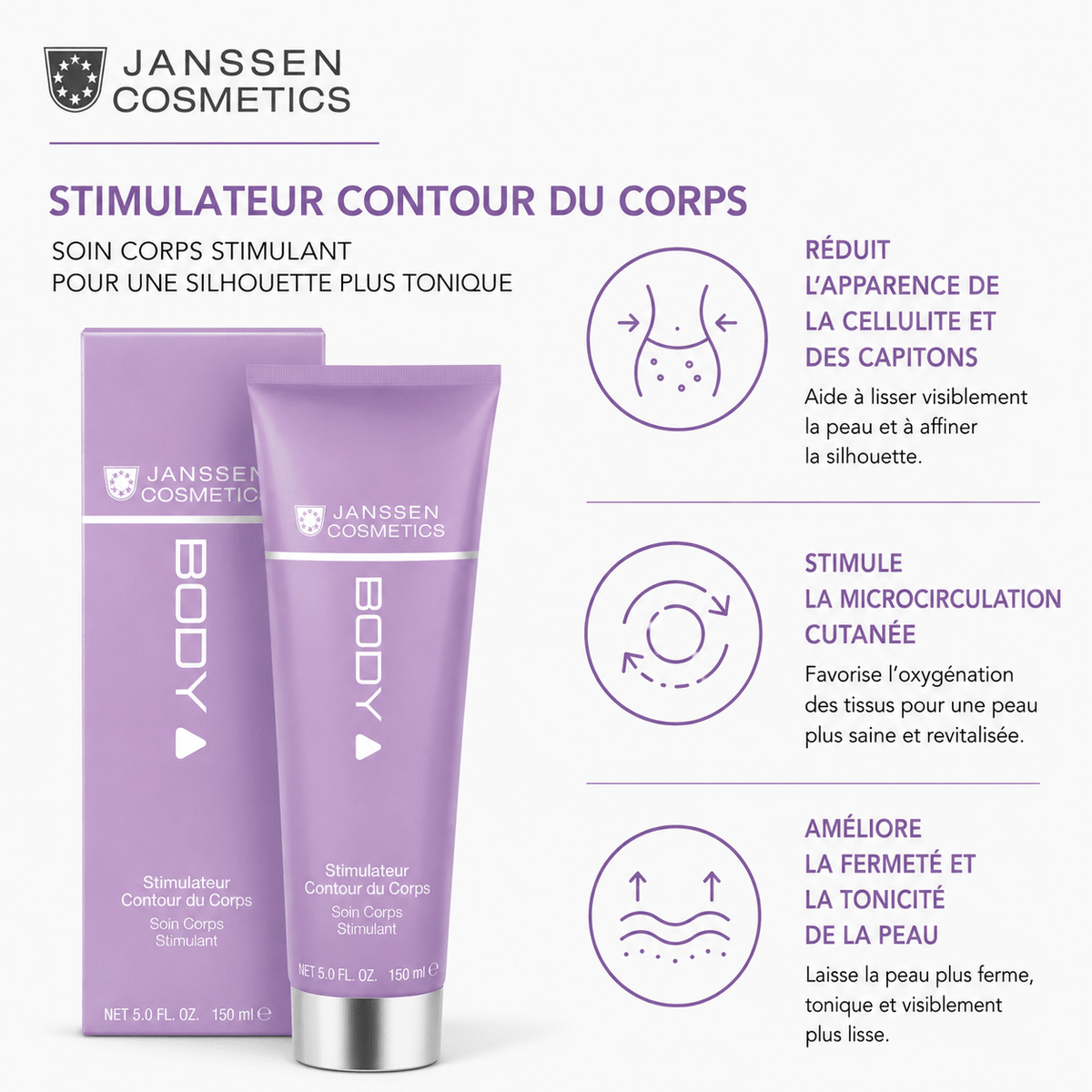 Stimulateur Contour du Corps 150 ml - Boutique Esthétique Martine Grenier