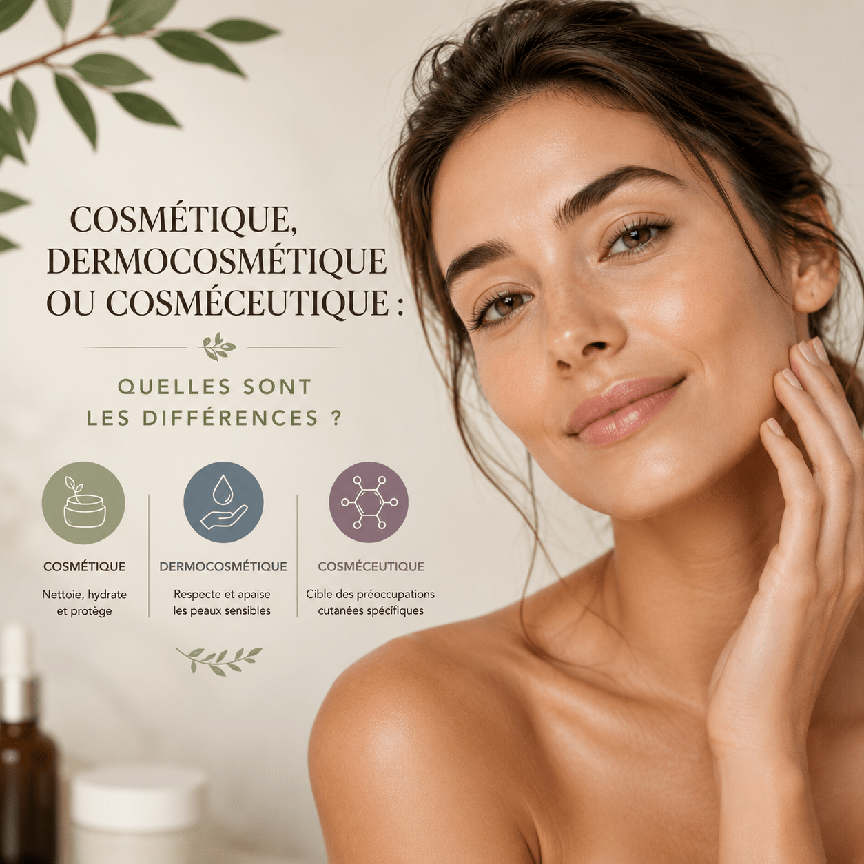 Cosmétique, dermocosmétique ou cosméceutique : quelles sont les différences ? - Boutique Esthétique Martine Grenier