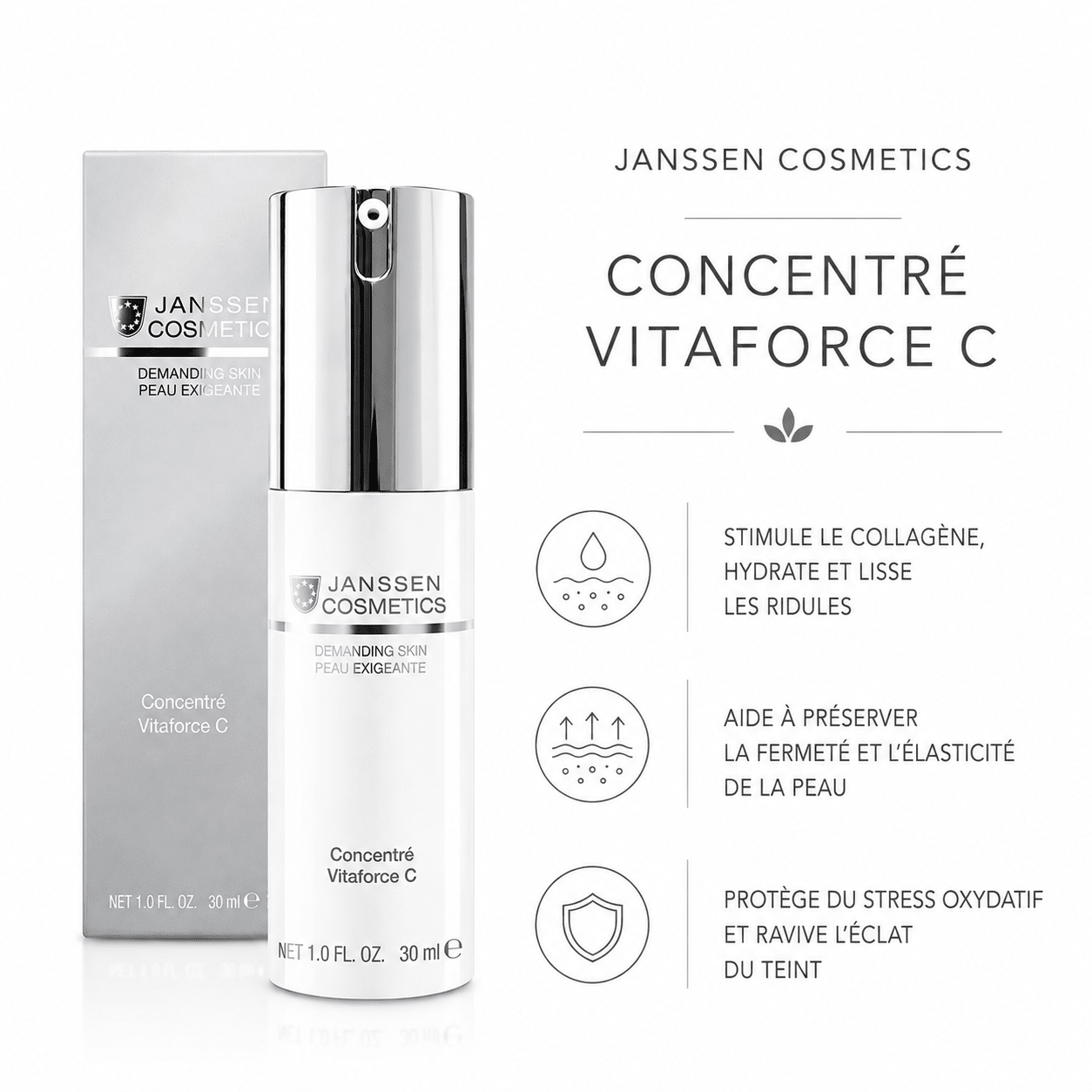 Concentré Vitaforce C | Peau Exigeante 30 ml - Boutique Esthétique Martine Grenier