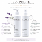 Duo Pureté – Gelée Nettoyante & Lotion Astringente - Boutique Esthétique Martine Grenier