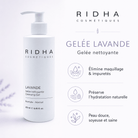 Gel nettoyant visage lavande toutes peaux 250 ml - Boutique Esthétique Martine Grenier