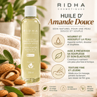 Huile d'Amande Douce 250 ml - Boutique Esthétique Martine Grenier