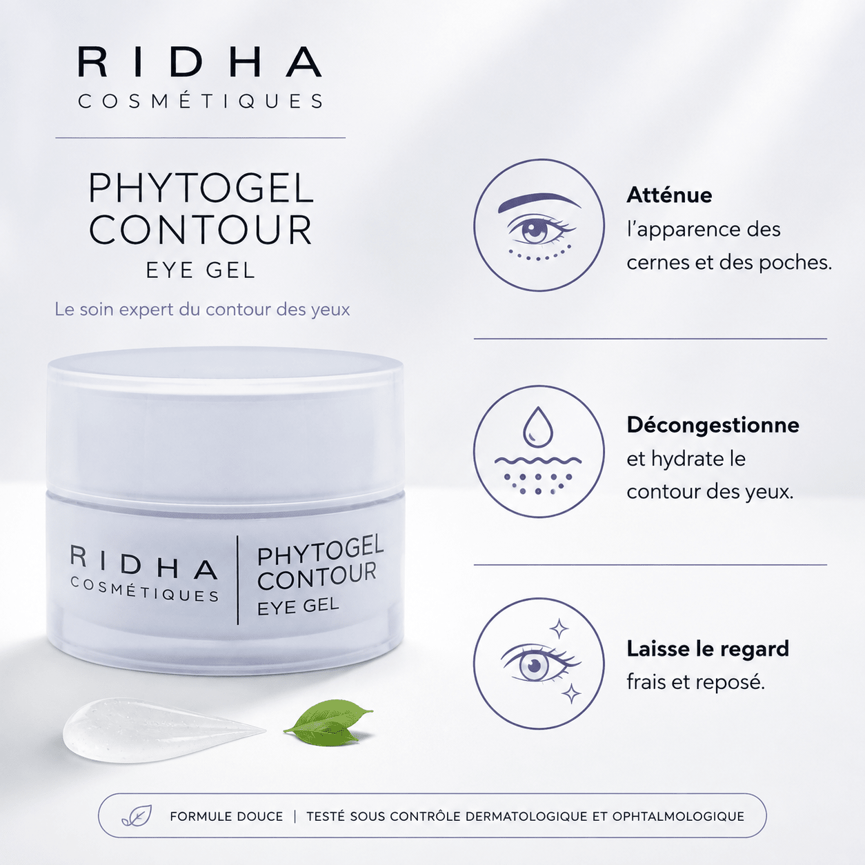 Phytogel Yeux & Lèvres 15ml - Boutique Esthétique Martine Grenier