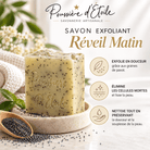Savon exfoliant Réveil Matin 125 g - Boutique Esthétique Martine Grenier